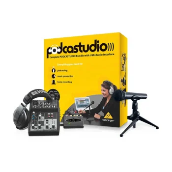 PODCASTUDIO USB Stüdyo ve Yayın Paketi - Behringer