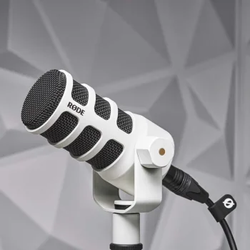 PodMic | Podcast - Broadcast Mikrofonu (Beyaz) - 4