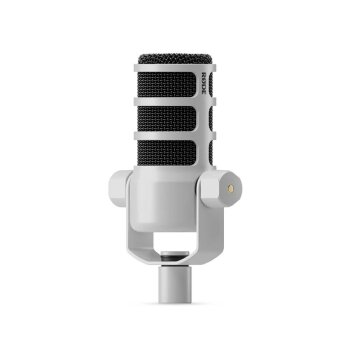 PodMic | Podcast - Broadcast Mikrofonu (Beyaz) - Rode