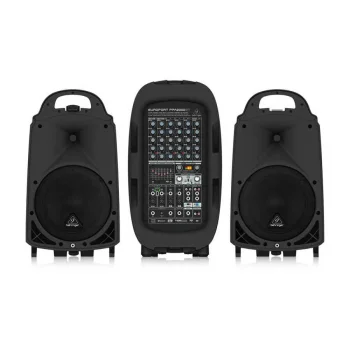 PPA2000BT 2000 Watt 8 Kanal Taşınabilir Ses Sistemi - Behringer