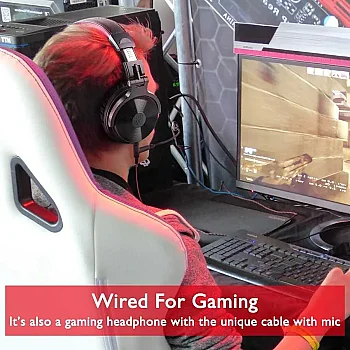 Pro M 3D Surround Bluetooth Gaming Headset (Siyah) - 4