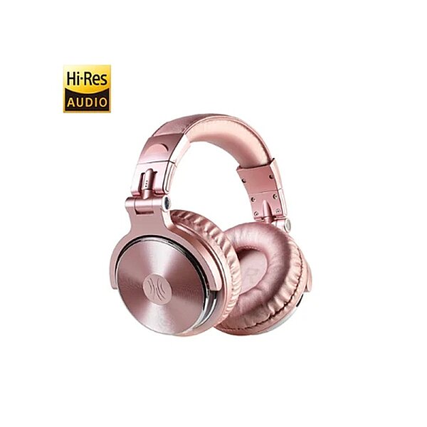 Pro10 Kulak Üstü Kablolu DJ Kulaklığı (Rose Gold) - 1