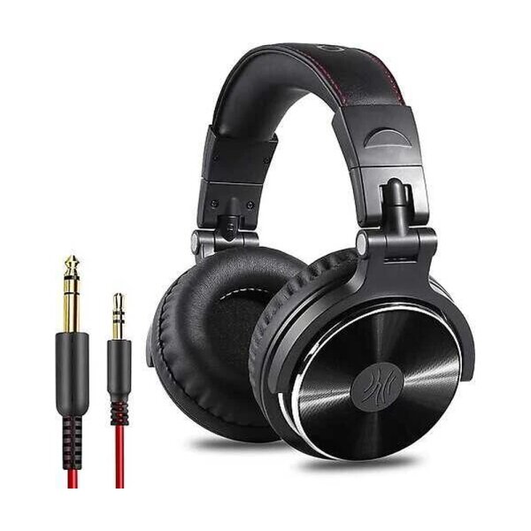 Pro10 Kulak Üstü Kablolu DJ Kulaklığı (Siyah) - OneOdio