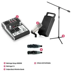 Profesyonel Stüdyo Kayıt Paketi 2 - SesciBaba