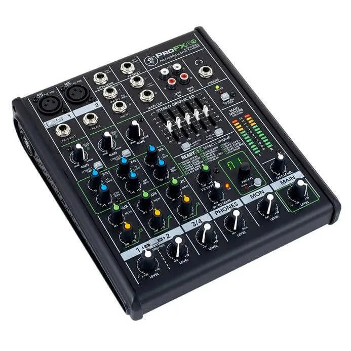 PROFX4V2 4 Kanallı Mikser - 1