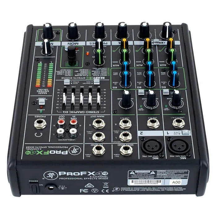 PROFX4V2 4 Kanallı Mikser - 4