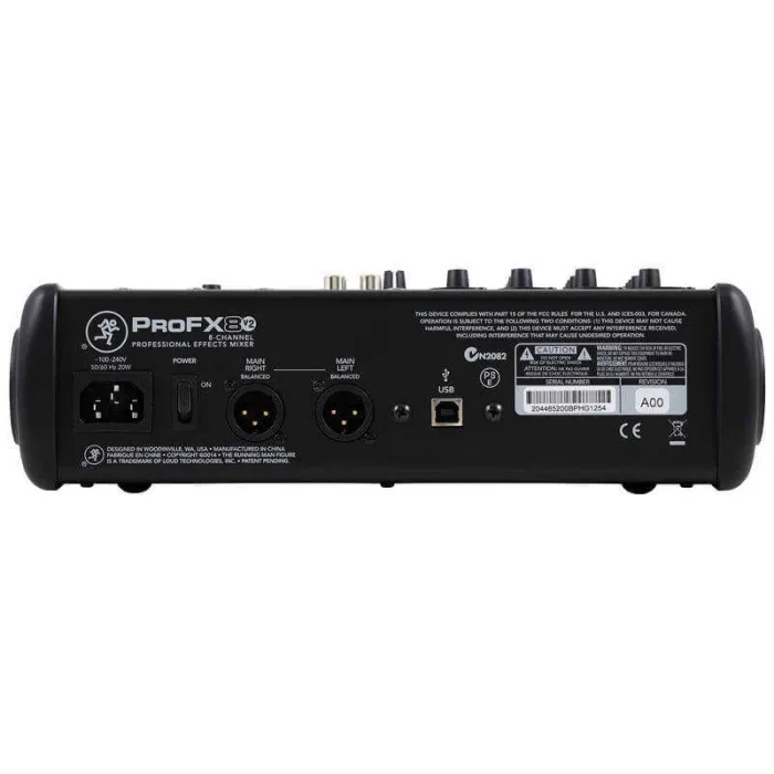 PROFX8V2 8 Kanallı Mikser - 3