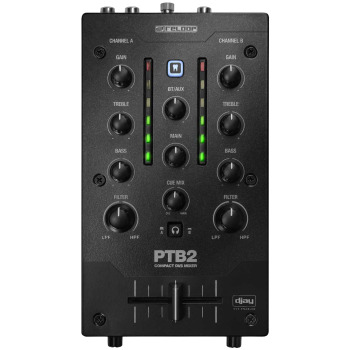 PTB2 | Mobil 2+1 Channel DJ Mixer (DVS & Bluetooth) - Reloop