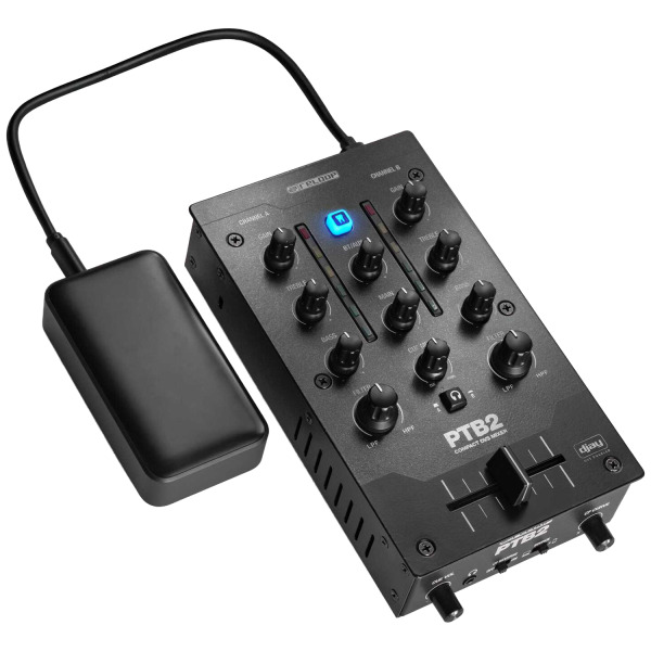 PTB2 | Mobil 2+1 Channel DJ Mixer (DVS & Bluetooth) - 7