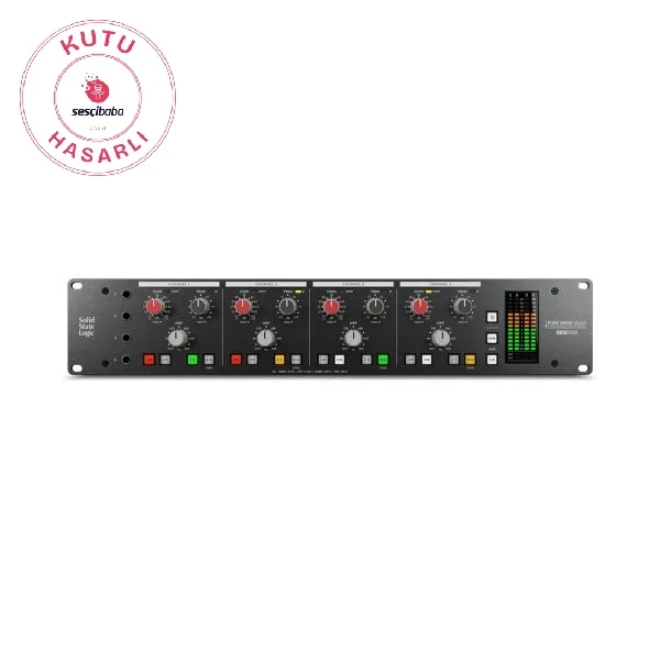 PureDrive Quad - 4 Kanal Mikrofon Preamp, USB-C Ses Kartı - KUTU HASARLI - 1