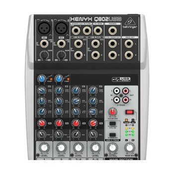 Q802USB 8 Kanal Usb Mikser - Behringer