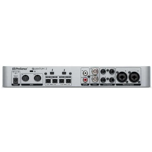 Quantum 2 4 Preamp, Thunderbolt 2, Multi-platform profesyonel ses kartı - 2