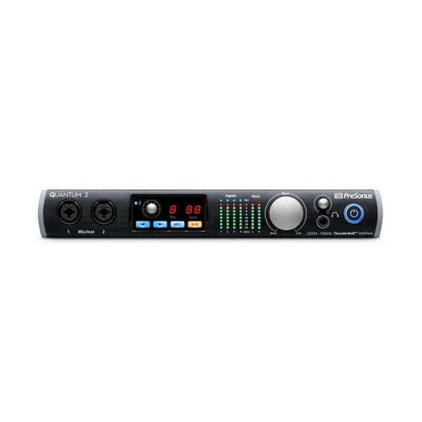 Quantum 2 4 Preamp, Thunderbolt 2, Multi-platform profesyonel ses kartı - 1