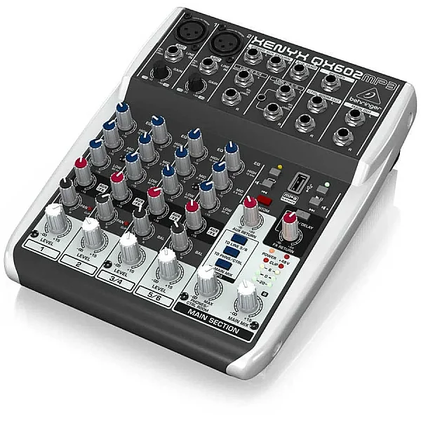 QX602MP3 6 Kanal Mp3'lü Mikser - 4