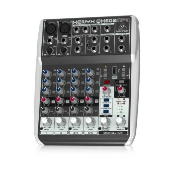 QX602MP3 6 Kanal Mp3'lü Mikser - Behringer