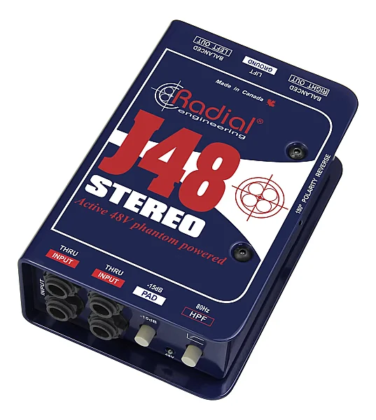 J48 Stereo Aktif DI-Box - 1