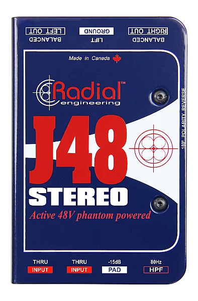 J48 Stereo Aktif DI-Box - 2