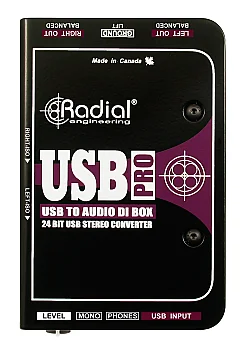 USB-Pro USB Laptop DI-Box - 2