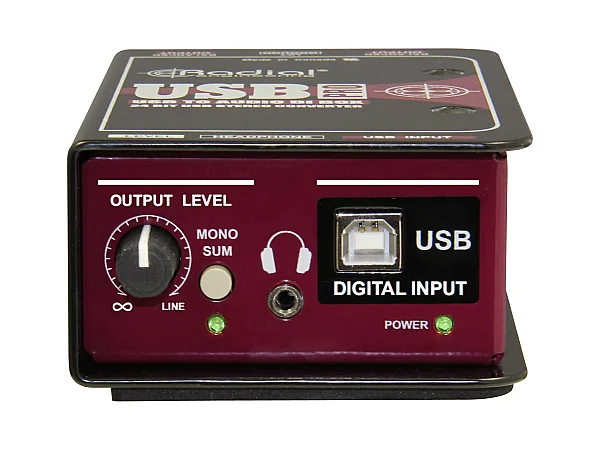 USB-Pro USB Laptop DI-Box - 3