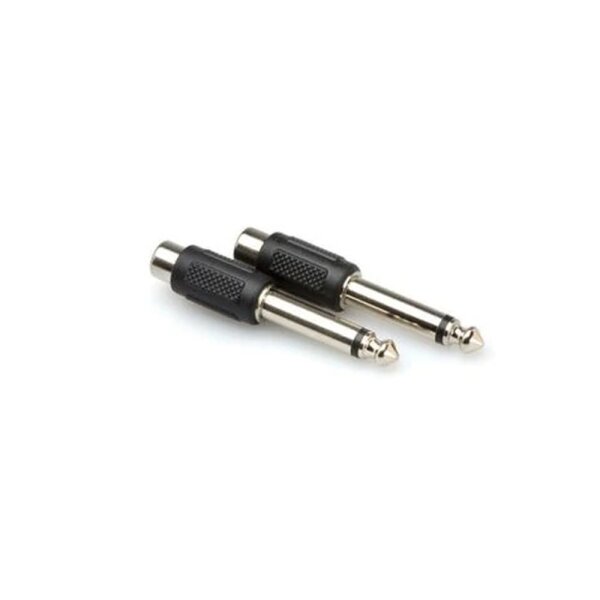 RCA (F) <-> 1-4'' TS (M) adaptör (2 adet) GPR-101 - Hosa