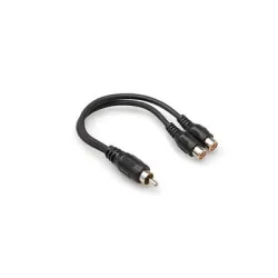 RCA (M) <-> Dual RCA (F) Y-kablo YRA-104 - Hosa