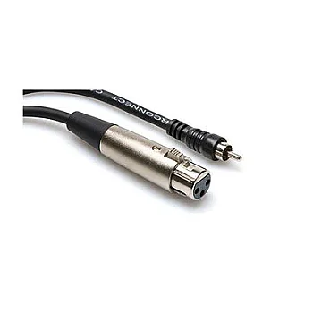 RCA (M) - XLR (F) balanssız kablo, 3 mt. XRF-110 - Hosa