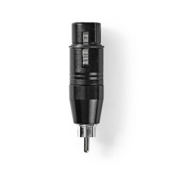 RCA Erkek - XLR 3-Pin Dişi Konnektör - 2