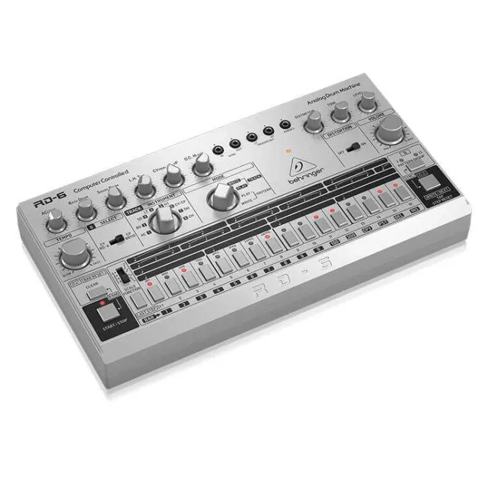 RD-6-SR 64 Adım Sıralayıcılı Analog Davul Makinesi ( Gümüş ) - 2