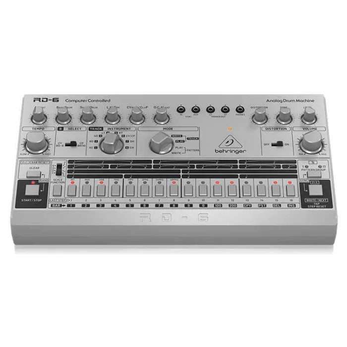 RD-6-SR 64 Adım Sıralayıcılı Analog Davul Makinesi ( Gümüş ) - 3