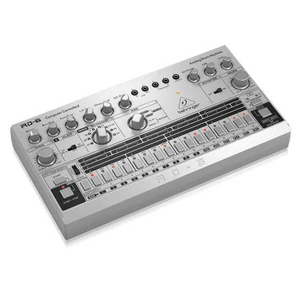 RD-6-SR 64 Adım Sıralayıcılı Analog Davul Makinesi ( Gümüş ) - 2