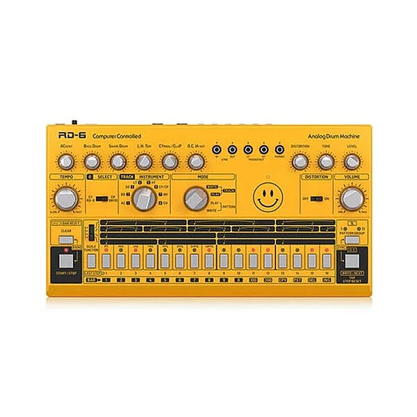RD-6-AM 64 Adım Sıralayıcılı Analog Davul Makinesi ( Sarı ) - 1