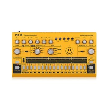 RD-6-AM 64 Adım Sıralayıcılı Analog Davul Makinesi ( Sarı ) - Behringer