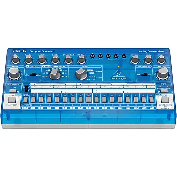 RD-6-BB 64 Adımlı Sıralayıcılı Analog Davul Makinesi ( Mavi) - 2