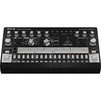 RD-6-BK 64 Adımlı Sıralayıcılı Analog Davul Makinesi (Siyah) - 2