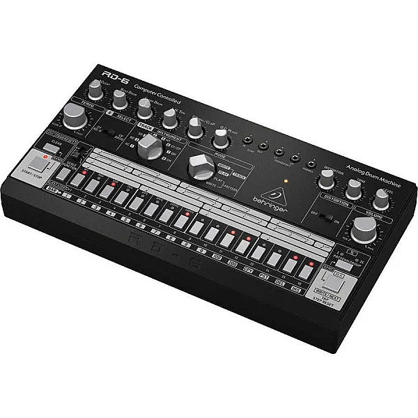 RD-6-BK 64 Adımlı Sıralayıcılı Analog Davul Makinesi (Siyah) - 3