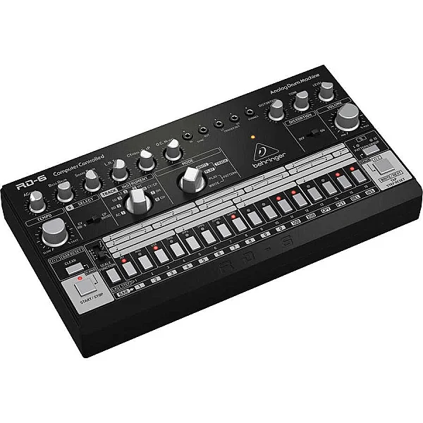 RD-6-BK 64 Adımlı Sıralayıcılı Analog Davul Makinesi (Siyah) - 4