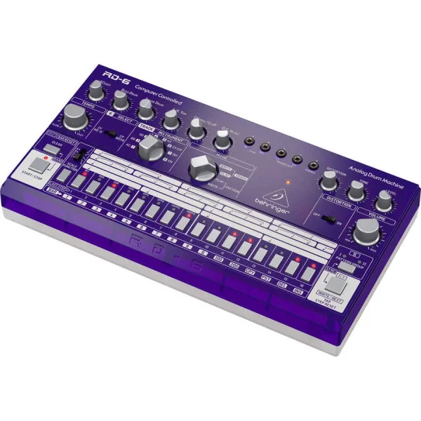 RD-6-GP 64 Adımlı Sıralayıcılı Analog Davul Makinesi (Mor) - 2