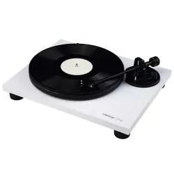 TURN 2 White - Analog HiFi Belt Drive Pikap - 1