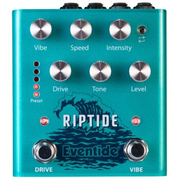Riptide Stereo Drive and Uni-Vibe Effects Pedal - Eventide Audio