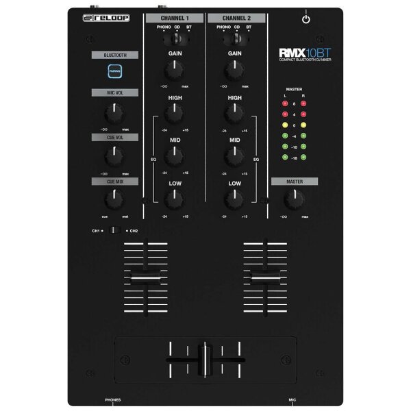 RMX-10 BT | Compact Bluetooth DJ Mixer - 2