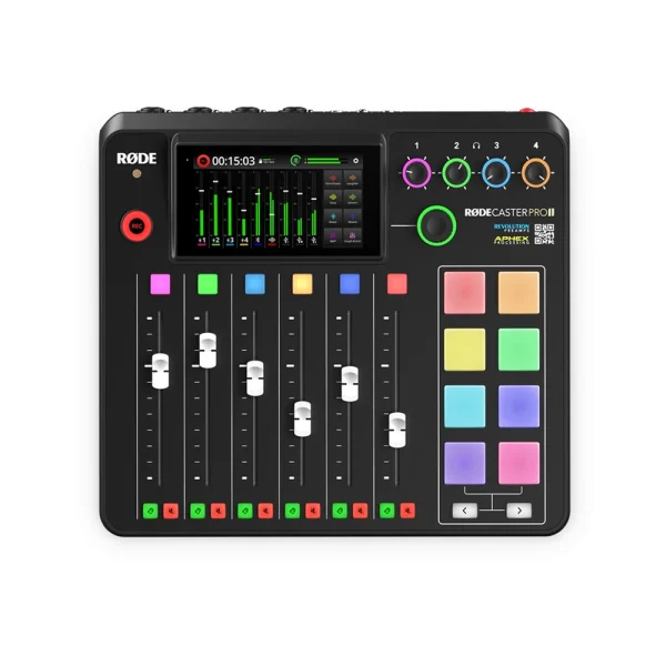 RODECaster Pro II Podcast Mikser / Black - 1