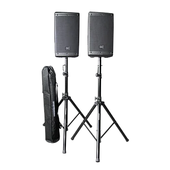 Alüminyum Tripod Hoparlör Standı Seti | Rok-It 2 Adet, Çantalı | RI-SPKRSTDSET-200-AL - Gator Frameworks