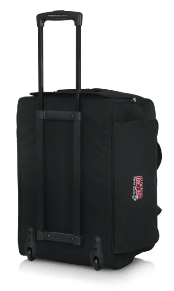 Rolling speaker bag for large format 12