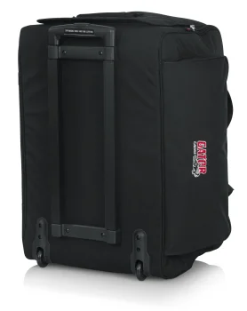 Rolling speaker bag for large format 12