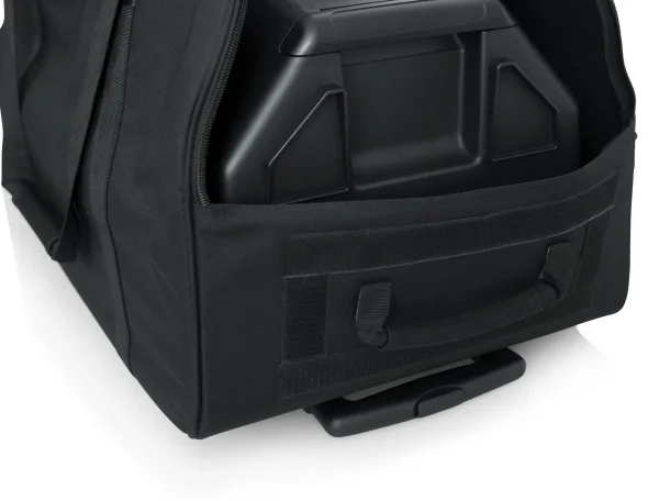 Rolling speaker bag for large format 12