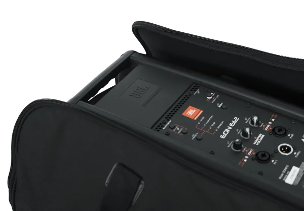 Rolling speaker bag for large format 12