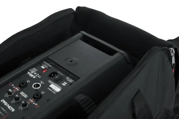 Rolling speaker bag for large format 12