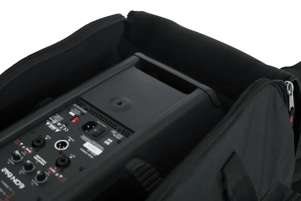 Rolling speaker bag for large format 12