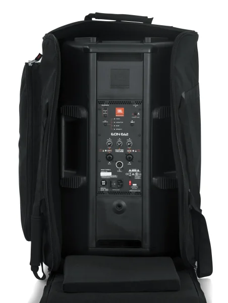 Rolling speaker bag for large format 12