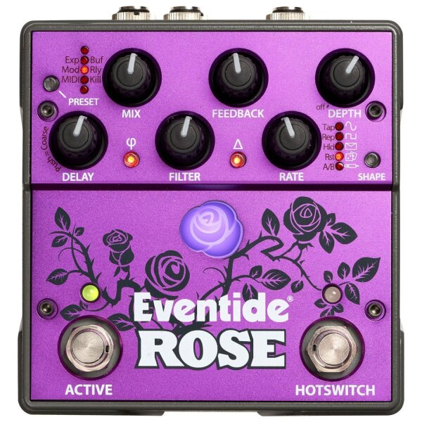 Rose Digital Delay Pedal w/Analog Circuitry - Eventide Audio